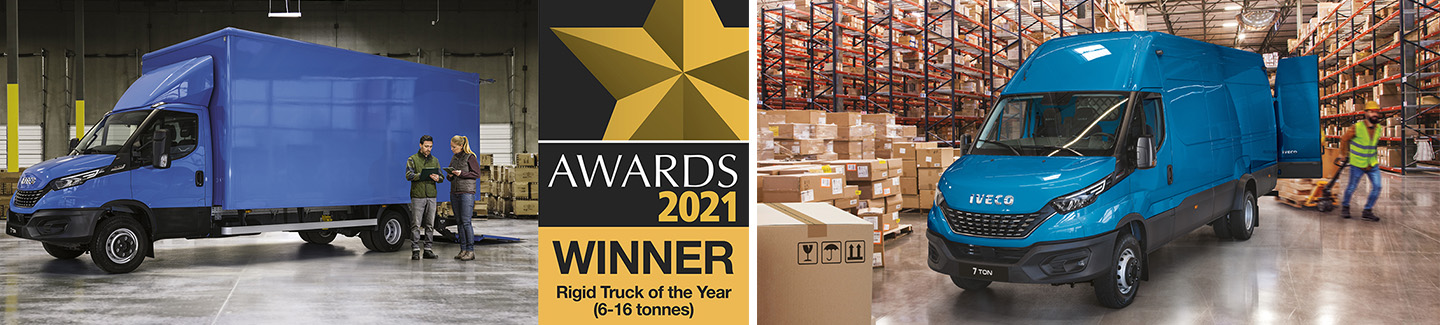 进口依维柯最新新闻-依维柯Daily（7吨）获2021 Fleet News Awards “年度最佳卡车”奖